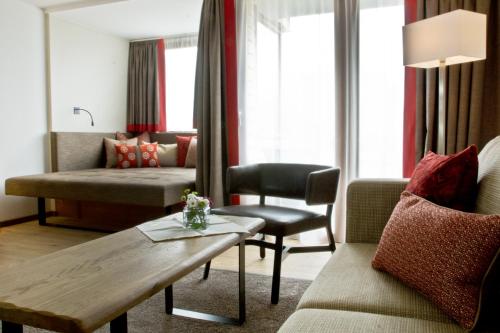Гостиная зона в Sport-Wellnesshotel Bichlhof