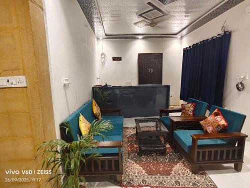 Khu vực ghế ngồi tại Unique jaisalmer