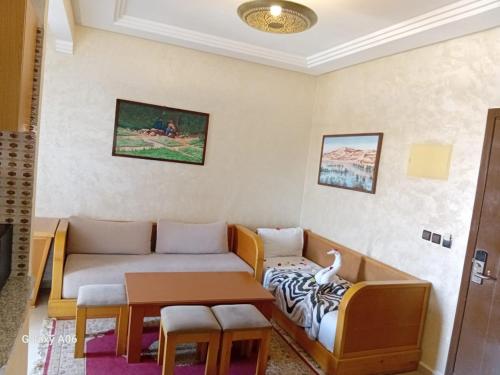 Un lugar para sentarse en Appart-Hotel SOFINES