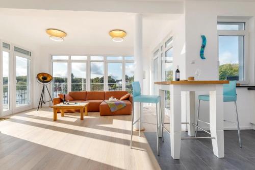 Et opholdsområde på Villa Wiederkehr Sonnendeck