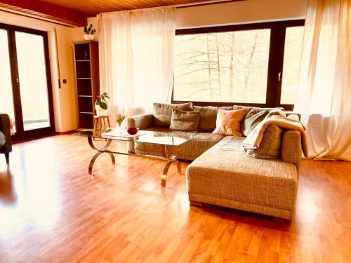 Khu vực ghế ngồi tại Odw homes - Wohnung im Landhaus mit Terrasse