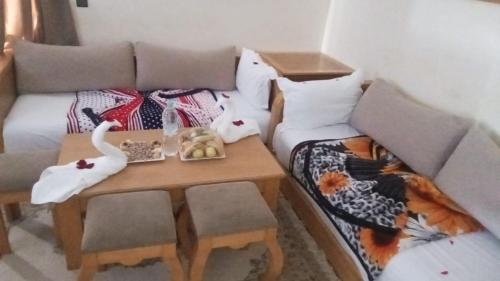 Ruang duduk di Appart-Hotel SOFINES