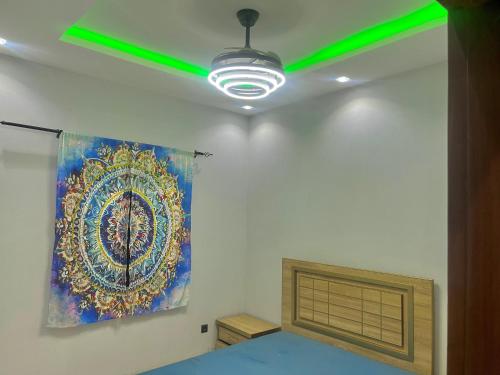 Llit o llits en una habitació de Le confort a Thiès