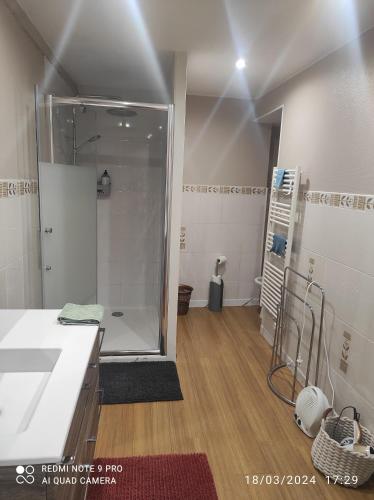 Et badeværelse på Les plaisirs de la ruralité