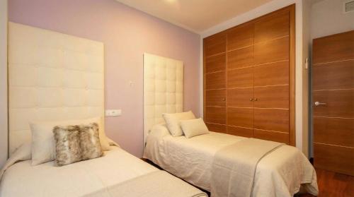 Postel nebo postele na pokoji v ubytování Luxury apt in Plaza de España - FREE parking