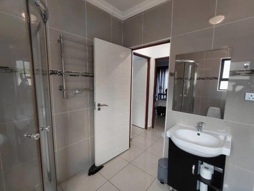 Koupelna v ubytování Agapantha Cottage