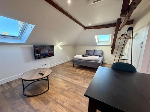 Studio rénové et lumineux, calme, wifi haut débit