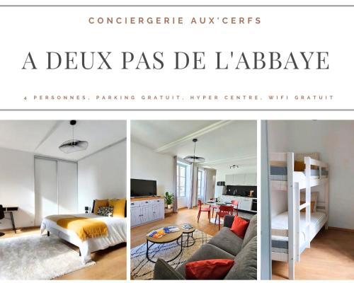 Aux'Cerfs - A deux pas de l'Abbaye