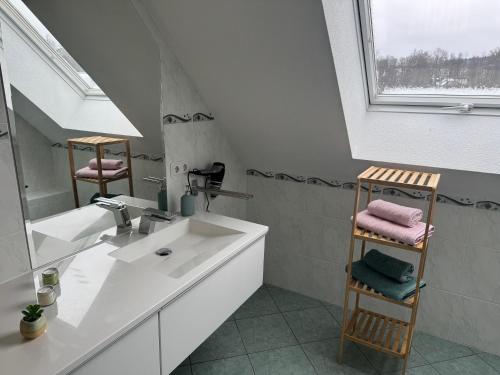 Koupelna v ubytování Magdalena Apartment 2