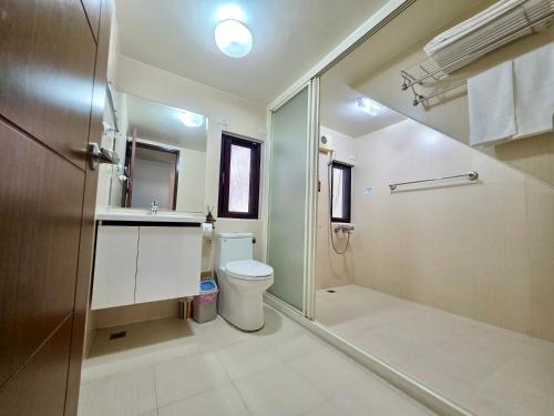 Et badeværelse på Stone Talk Bed and Breakfast