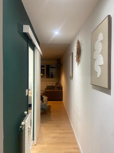 Llit o llits en una habitació de Le Cosy