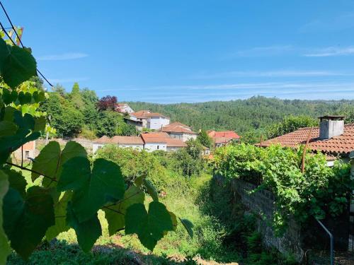 vista su un villaggio da un vigneto di grandma s carolina villa a Sul