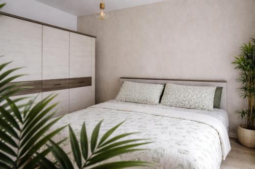 En eller flere senge i et værelse på the green holes