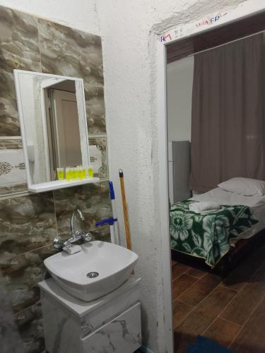 Et badeværelse på Sweetnight apartments