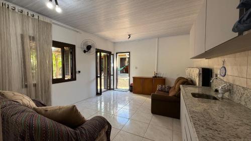 Khu vực ghế ngồi tại Casa praia Itapeva, Torres