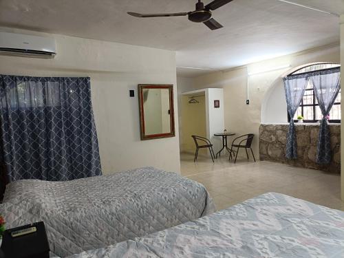 Een bed of bedden in een kamer bij Casa Polito