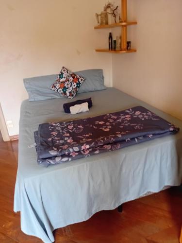 Giường trong phòng chung tại Casa dos Fraga Araújo