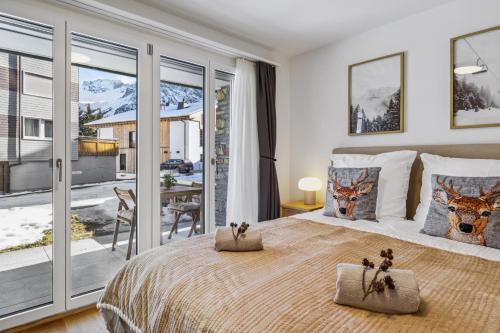 Alpen Studio I Arosa I Ski I Modern I Parkplatz