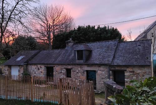 Bygningen som feriehuset ligger i