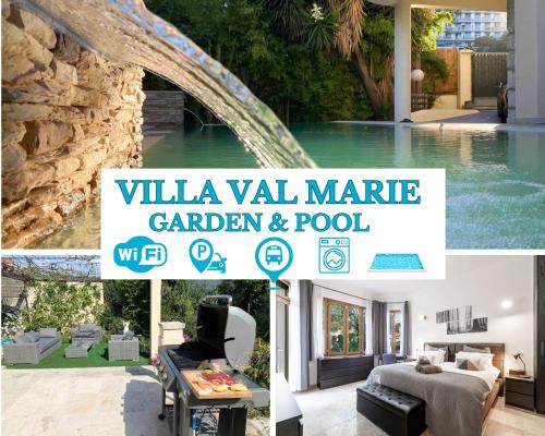 VILLA MARIE -Pool - Garden-Close To Beach -Parking