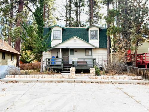 Bygningen som feriehuset ligger i