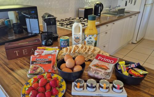 Jídlo v bed and breakfast nebo okolí