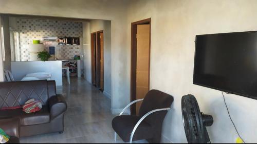 Et tv og/eller underholdning på Casa em peroba maragogi