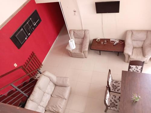 Posezení v ubytování Casa en el centro