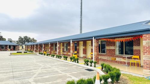 Bygningen som motellet ligger i