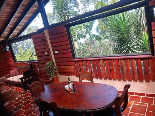 Ban công/sân hiên tại Descanso Rural Colombia