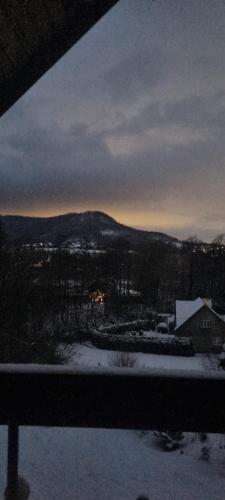 Naturlandskabet i nærheden af chaletet