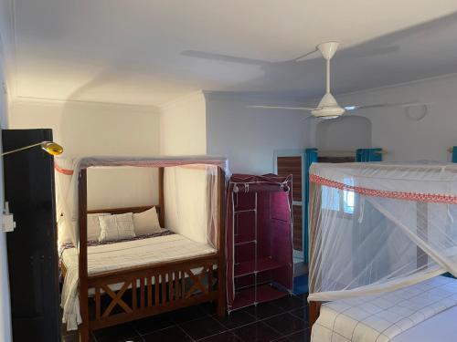 Postel nebo postele na pokoji v ubytování Jacob's Inn