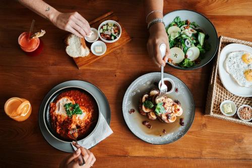 Đồ ăn tại/gần khách sạn