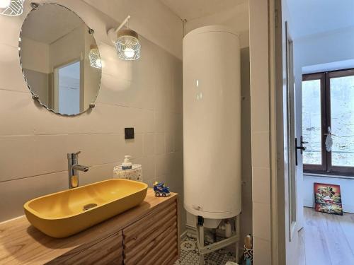 Et badeværelse på 4000 Cèpes