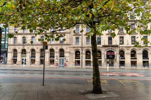 Bygningen som hotellet ligger i