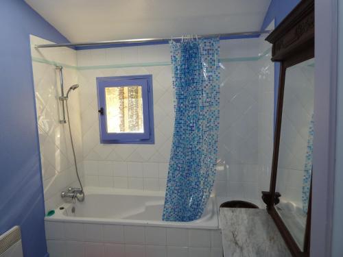 Koupelna v ubytování Le gîte de Paxou