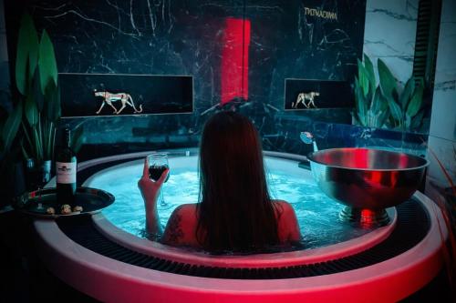 Apartament z jacuzzi - Centrum Szczytna Mazury