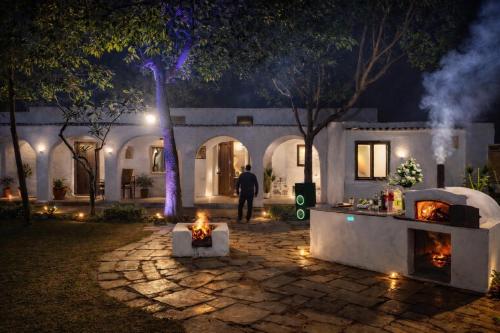 Budova, kde se prázdninový dům nachází