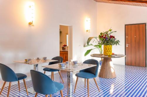 Posezení v ubytování Villa Bellarosa