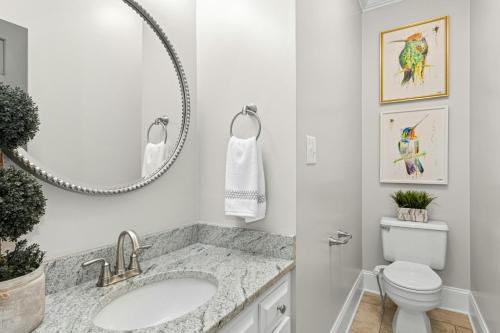 Et badeværelse på Southern City Living