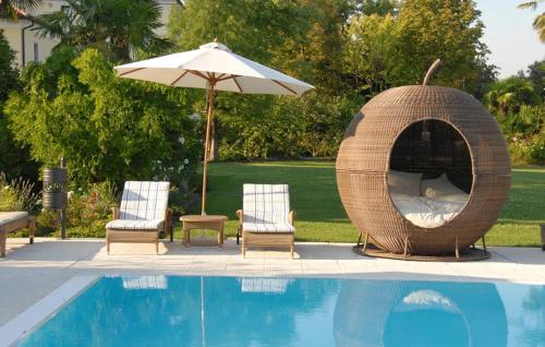 Bazén v ubytovaní Villa Foscarini Cornaro alebo v jeho blízkosti