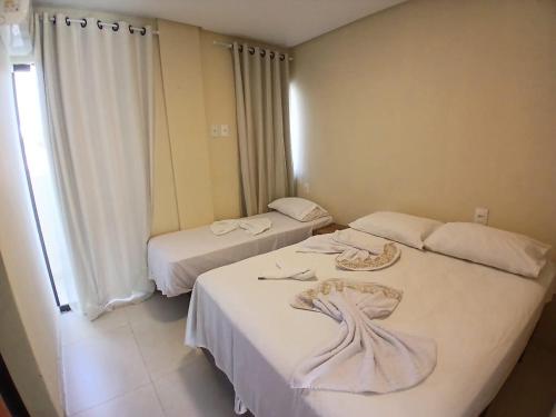 En eller flere senge i et værelse på Liszen flats