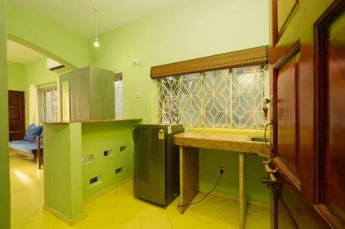 Nhà bếp/bếp nhỏ tại Ohana guest house