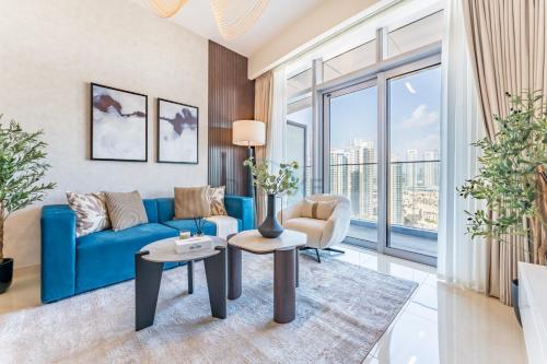 High-Floor Balcony with Burj Khalifa View and Assistant Room, Minutes from Burj Plaza & Dubai Mall, Easy Access to Downtown Attractions, Imperial Avenue, Downtown Dubai by Deluxe Holiday Homes