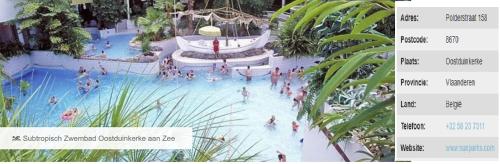 Swimmingpoolen hos eller tæt på Koksijde Zeedijk La Digue 101 appartement - frontaal zeezicht - adult only