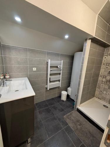 Phòng tắm tại Appartement spacieux et élégant