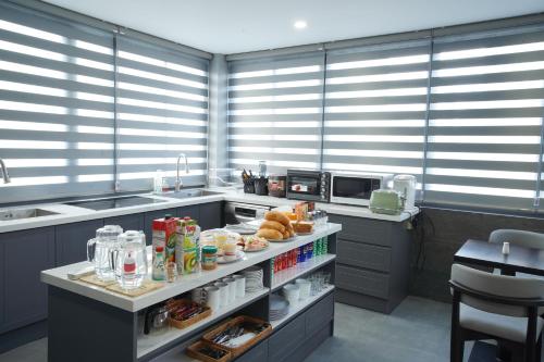 Mad på pensionatet eller i nærheden