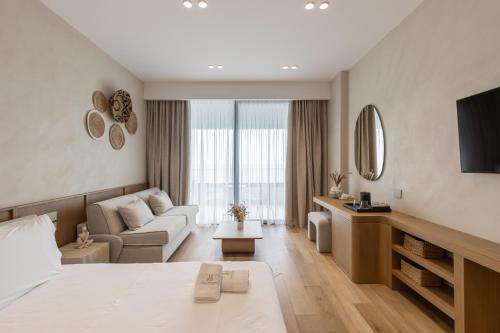 Et tv og/eller underholdning på Ciao Borshi Boutique Hotel