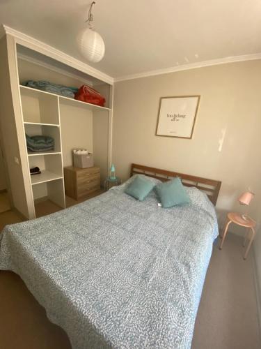 En eller flere senge i et værelse på Depto completo hasta 5 personas