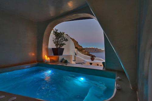 Blue Art Caves